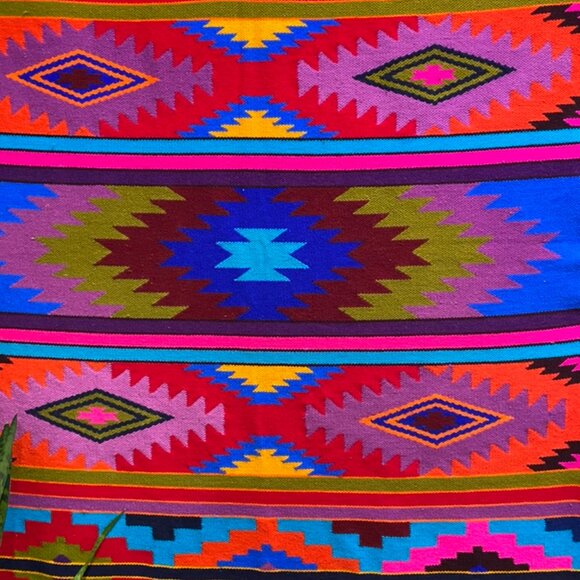 Wool Tapestry Rug - Picture 3 of 5